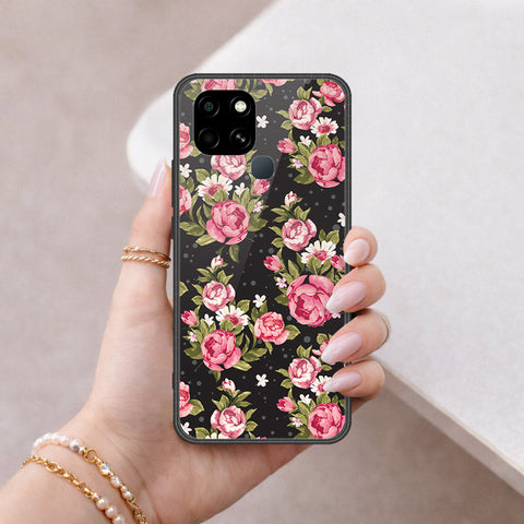 Infinix Smart 6 Cover - ONation Persian Rugs Series 2 - HQ Ultra Shine Premium Infinity Glass Soft Silicon Borders Cas