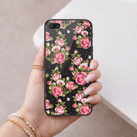 OnePlus 5 Cover - Floral Series - HQ Ultra Shine Premium Infinity Glass Soft Silicon Borders Case