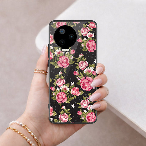 Infinix Note 11 Pro Cover - Floral Series - HQ Ultra Shine Premium Infinity Glass Soft Silicon Borders Case