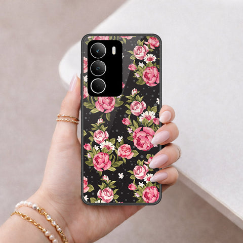 Realme Note 70 Cover - Floral Series - HQ Ultra Shine Premium Infinity Glass Soft Silicon Borders Case