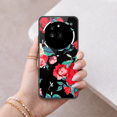 Nothing Phone 3a Pro Cover - Floral Series - HQ Ultra Shine Premium Infinity Glass Soft Silicon Borders Case