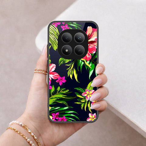 Xiaomi Redmi Note 15 Pro Plus Cover - Floral Series - HQ Ultra Shine Premium Infinity Glass Soft Silicon Borders Case