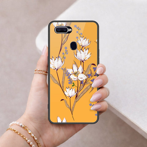 Realme 2 Pro Cover - Floral Series - HQ Ultra Shine Premium Infinity Glass Soft Silicon Borders Case