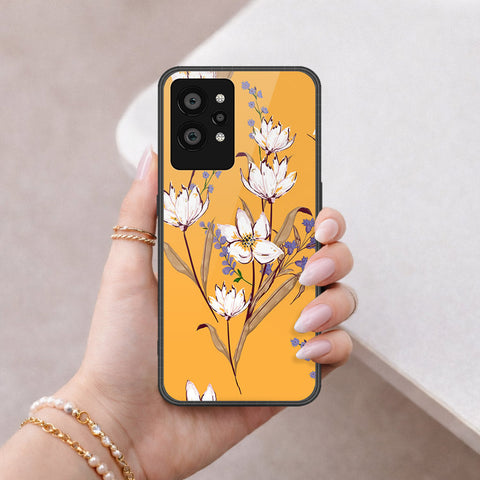 Realme GT 2 Pro Cover - Floral Series - HQ Ultra Shine Premium Infinity Glass Soft Silicon Borders Case