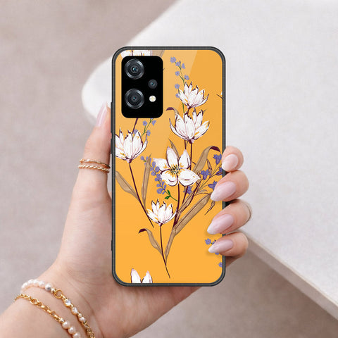 OnePlus Nord CE 2 Lite 5G Cover - Floral Series - HQ Ultra Shine Premium Infinity Glass Soft Silicon Borders Case