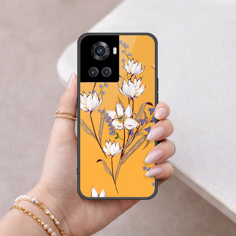 OnePlus 3T Cover - Floral Series - HQ Ultra Shine Premium Infinity Glass Soft Silicon Borders Case