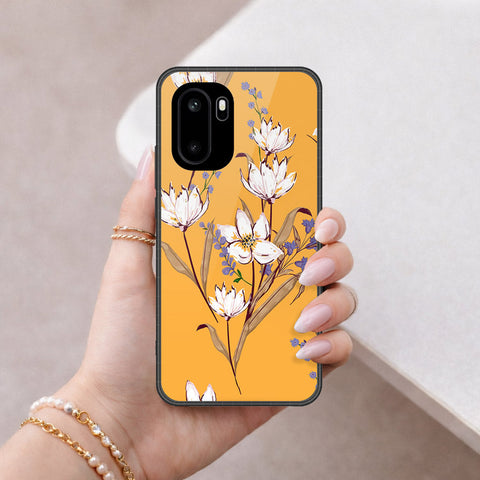 OnePlus Ace 6 Cover - Floral Series - HQ Ultra Shine Premium Infinity Glass Soft Silicon Borders Case