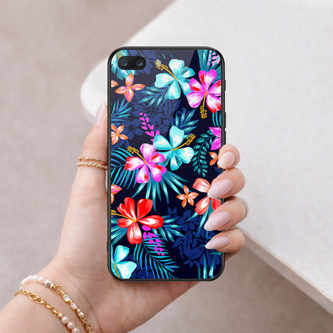 OnePlus 5 Cover - Floral Series - HQ Ultra Shine Premium Infinity Glass Soft Silicon Borders Case