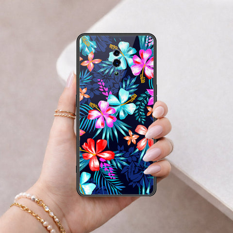 Huawei P9 Lite Cover - Floral Series - HQ Ultra Shine Premium Infinity Glass Soft Silicon Borders Case