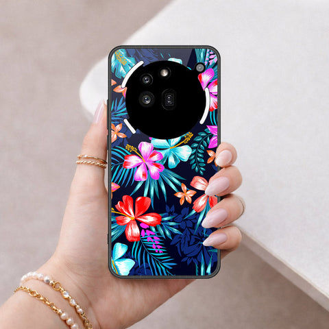 Nothing Phone 3a Pro Cover - Floral Series - HQ Ultra Shine Premium Infinity Glass Soft Silicon Borders Case