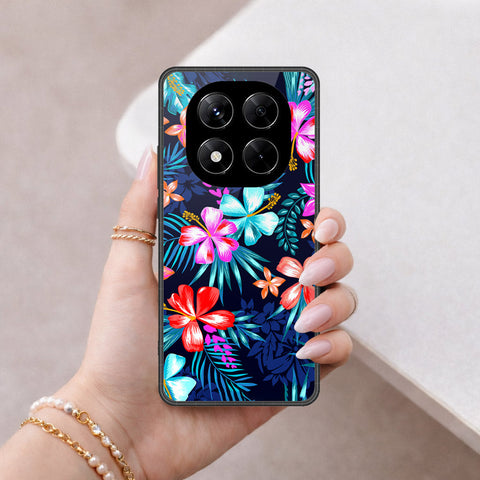 Xiaomi Redmi Note 14 Pro 4G Cover - Floral Series - HQ Ultra Shine Premium Infinity Glass Soft Silicon Borders Case
