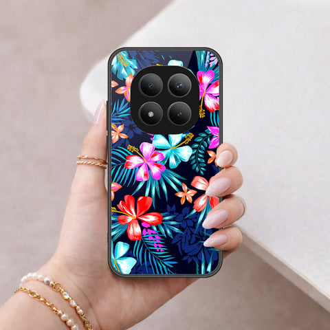 Xiaomi Redmi Note 15 Pro Plus Cover - Floral Series - HQ Ultra Shine Premium Infinity Glass Soft Silicon Borders Case