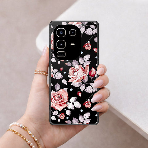 Infinix Note 50 Pro 4G Cover - Floral Series - HQ Ultra Shine Premium Infinity Glass Soft Silicon Borders Case