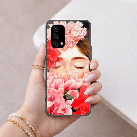 OnePlus Nord N200 5G Cover - Floral Series - HQ Premium Shine Durable Shatterproof Case