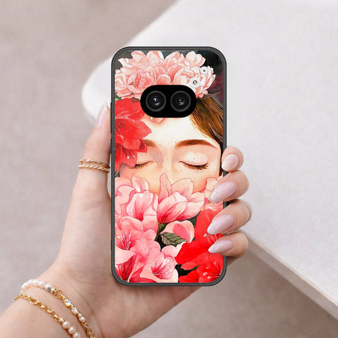 Nothing Phone 2a Cover - Floral Series - HQ Ultra Shine Premium Infinity Glass Soft Silicon Borders Case