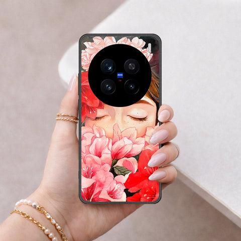 Realme C75 Cover - Floral Series - HQ Ultra Shine Premium Infinity Glass Soft Silicon Borders Case