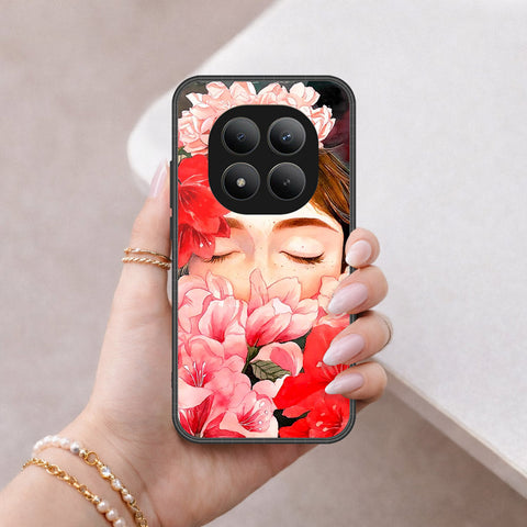 Xiaomi Redmi Note 15 Pro Plus Cover - Floral Series - HQ Ultra Shine Premium Infinity Glass Soft Silicon Borders Case
