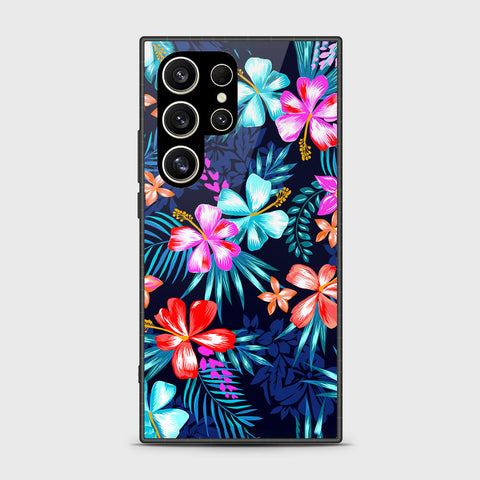 Samsung Galaxy S24 Ultra Cover- Floral Series - HQ Premium Shine Durable Shatterproof Case