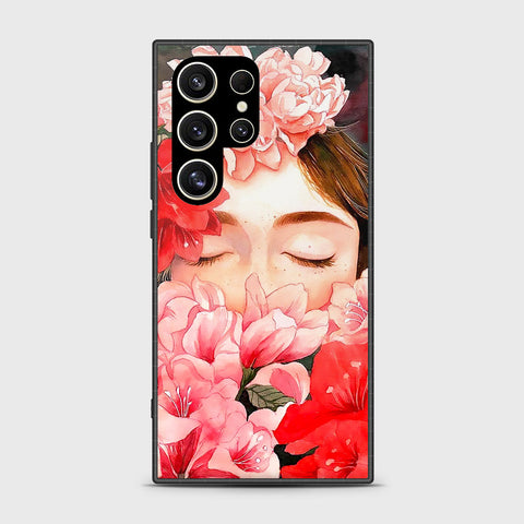 Samsung Galaxy S24 Ultra Cover- Floral Series - HQ Premium Shine Durable Shatterproof Case