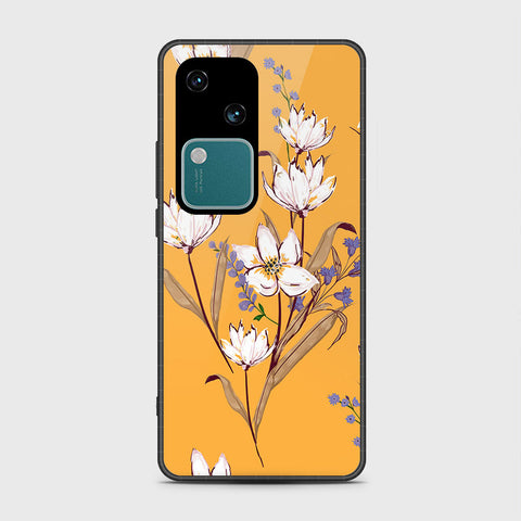 Vivo V30 Cover- Floral Series - HQ Premium Shine Durable Shatterproof Case
