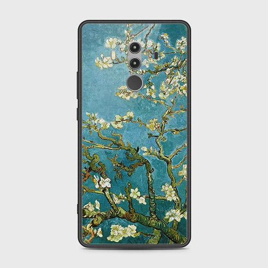 Huawei Mate 10 Pro Cover - Floral Series 2 - HQ Ultra Shine Premium Infinity Glass Soft Silicon Borders Case (Fast Delivery)