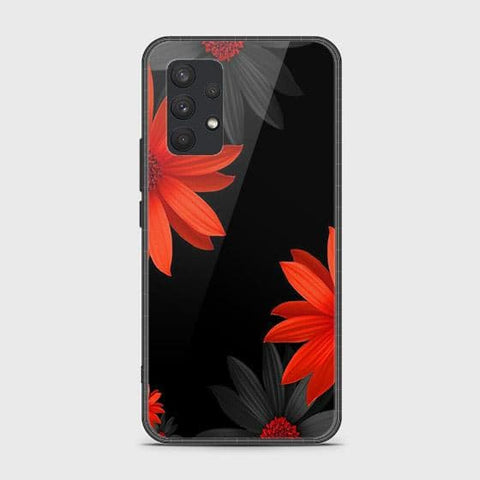Samsung Galaxy A32 4G Cover - Floral Series 2 - HQ Premium Shine Durable Shatterproof Case