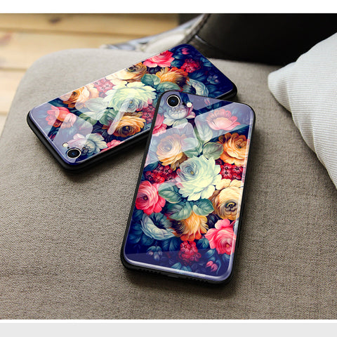 Oppo A60 Cover - Floral Series 2 - HQ Ultra Shine Premium Infinity Glass Soft Silicon Borders Case