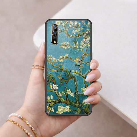 vivo iQOO Neo 855 Cover - Floral Series 2 - HQ Ultra Shine Premium Infinity Glass Soft Silicon Borders Case