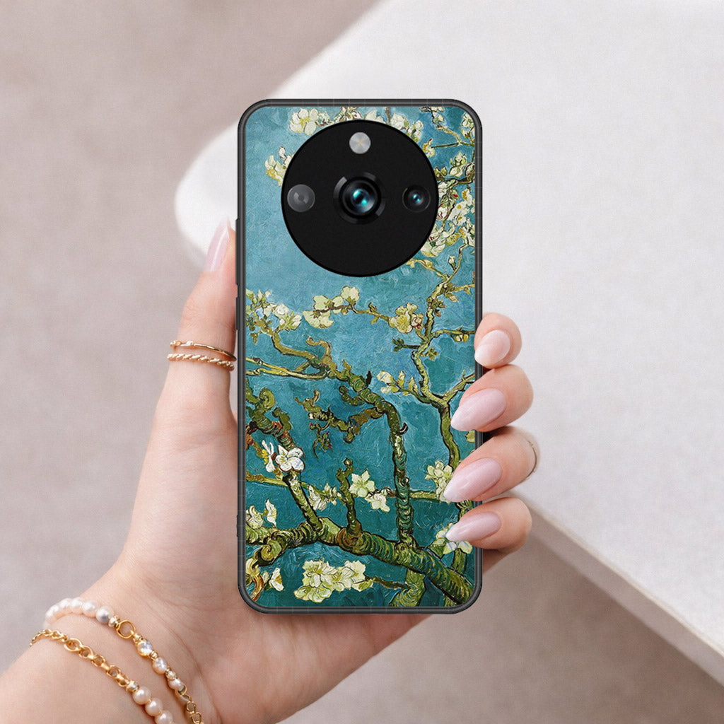 Realme 11 Pro Plus Cover - Floral Series 2 - HQ Ultra Shine Premium Infinity Glass Soft Silicon Borders Case