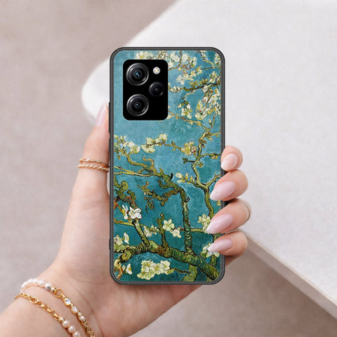 Xiaomi Redmi Note 12 Pro Speed Cover - Floral Series 2 - HQ Ultra Shine Premium Infinity Glass Soft Silicon Borders Case
