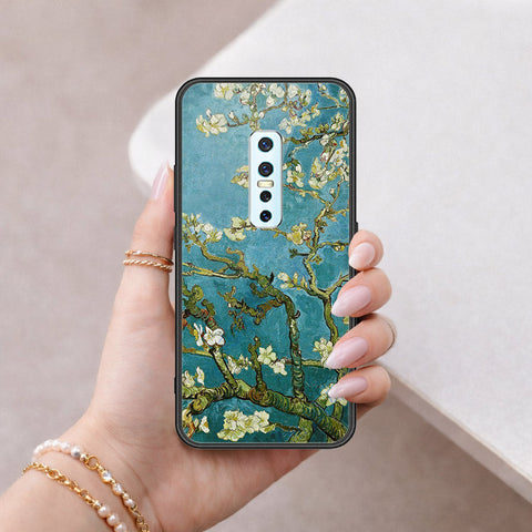 Vivo V17 Pro Cover - Floral Series 2 - HQ Ultra Shine Premium Infinity Glass Soft Silicon Borders Case