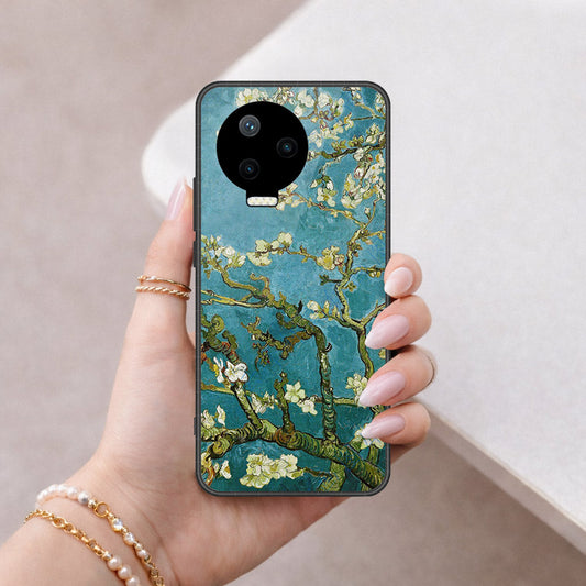 Infinix Note 11 Pro Cover - Floral Series 2 - HQ Ultra Shine Premium Infinity Glass Soft Silicon Borders Case