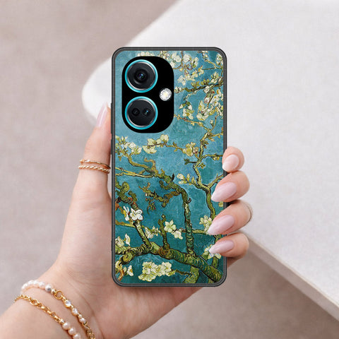 OnePlus Nord N30 Cover - Floral Series 2 - HQ Ultra Shine Premium Infinity Glass Soft Silicon Borders Case
