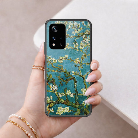 Xiaomi Redmi Note 11 5G Cover - Floral Series 2 - HQ Ultra Shine Premium Infinity Glass Soft Silicon Borders Case
