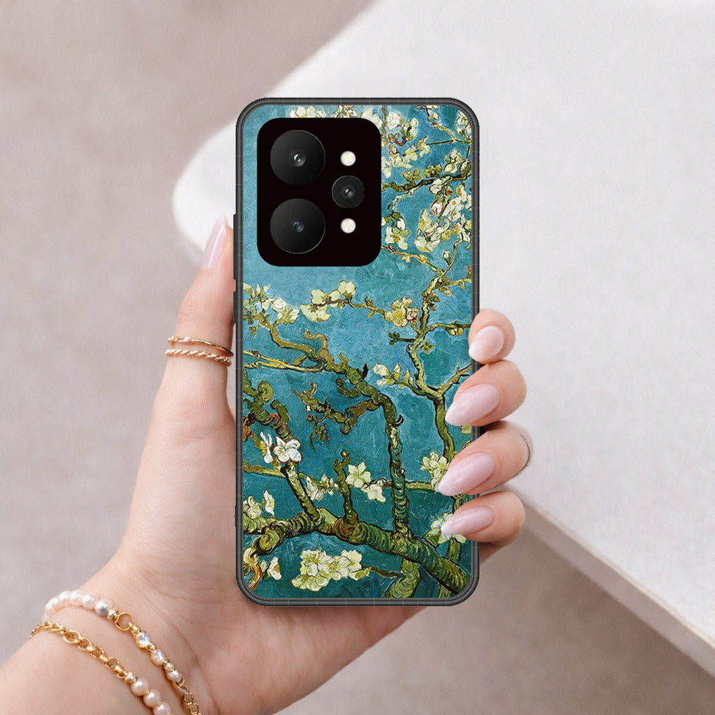 Realme 15 Pro Cover - Floral Series 2 - HQ Ultra Shine Premium Infinity Glass Soft Silicon Borders Case