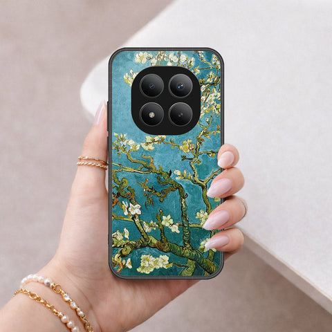 Xiaomi Redmi Note 15 Pro Plus Cover - Floral Series 2 - HQ Ultra Shine Premium Infinity Glass Soft Silicon Borders Case