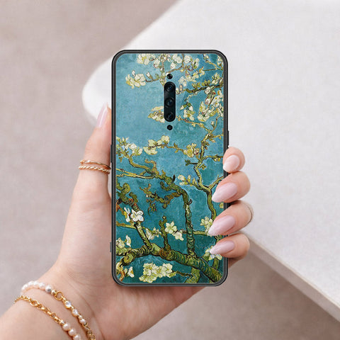 Oppo Reno 2Z Cover - Floral Series 2 - HQ Ultra Shine Premium Infinity Glass Soft Silicon Borders Case
