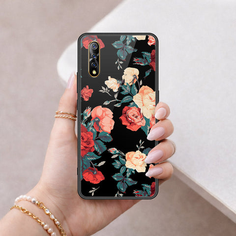 vivo iQOO Neo 855 Cover - Floral Series 2 - HQ Ultra Shine Premium Infinity Glass Soft Silicon Borders Case