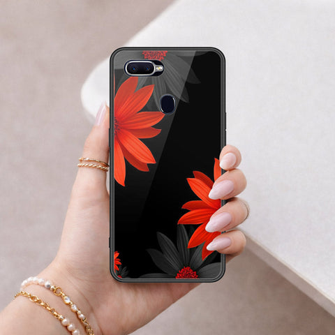 Realme 2 Pro Cover - Floral Series 2 - HQ Ultra Shine Premium Infinity Glass Soft Silicon Borders Case
