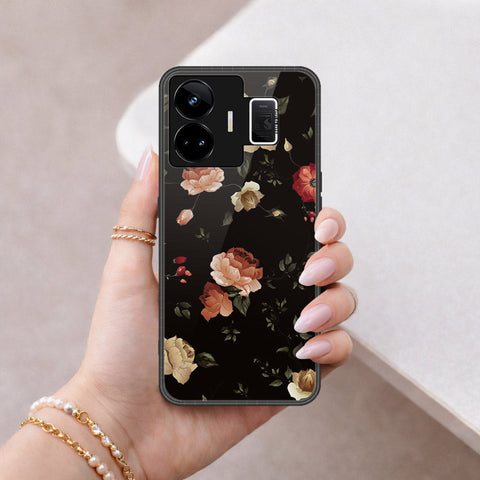 Realme GT Neo 5 Cover - Floral Series 2 - HQ Ultra Shine Premium Infinity Glass Soft Silicon Borders Case