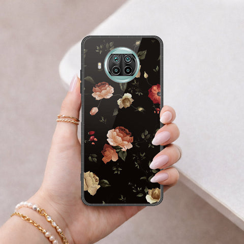 Xiaomi Redmi Note 9 Pro 5G Cover - Floral Series 2 - HQ Ultra Shine Premium Infinity Glass Soft Silicon Borders Case