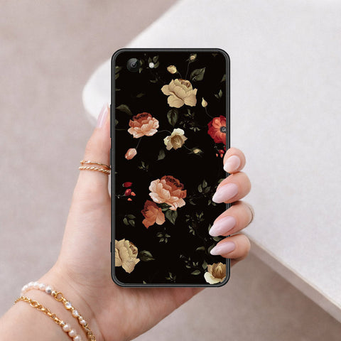 Vivo Y81s Cover - Floral Series 2 - HQ Ultra Shine Premium Infinity Glass Soft Silicon Borders Case