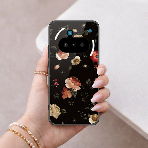 Nothing Phone 3a Cover - Floral Series 2 - HQ Ultra Shine Premium Infinity Glass Soft Silicon Borders Case