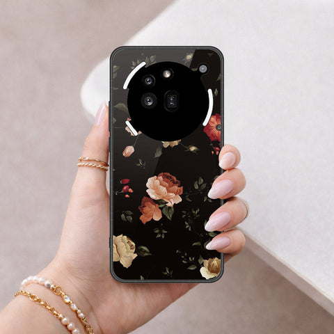 Nothing Phone 3a Pro Cover - Floral Series 2 - HQ Ultra Shine Premium Infinity Glass Soft Silicon Borders Case