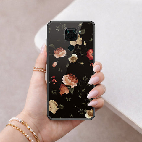 Xiaomi Redmi 10X 4G Cover - Floral Series 2 - HQ Ultra Shine Premium Infinity Glass Soft Silicon Borders Case