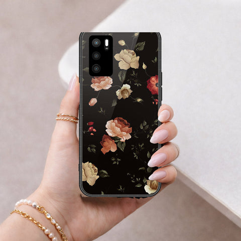 Oppo A54s Cover - Floral Series 2 - HQ Ultra Shine Premium Infinity Glass Soft Silicon Borders Case