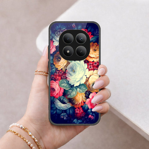 Xiaomi Redmi Note 15 Pro Plus Cover - Floral Series 2 - HQ Ultra Shine Premium Infinity Glass Soft Silicon Borders Case