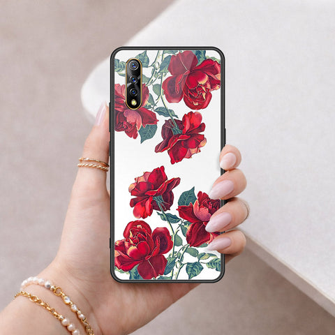 vivo iQOO Neo 855 Cover - Floral Series 2 - HQ Ultra Shine Premium Infinity Glass Soft Silicon Borders Case