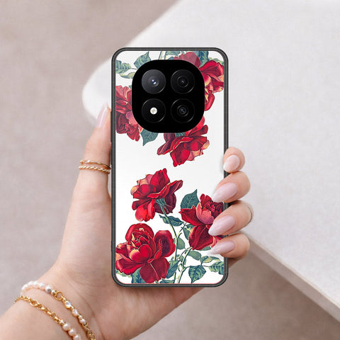 Xiaomi Redmi Note 14 Pro Plus 5G Cover - Floral Series 2 - HQ Ultra Shine Premium Infinity Glass Soft Silicon Borders Case