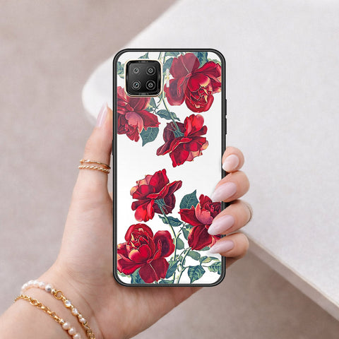 Oppo Reno4 Lite Cover - Floral Series 2 - HQ Ultra Shine Premium Infinity Glass Soft Silicon Borders Case